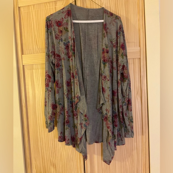 torrid Sweaters - Torrid Floral Open Swing Cardigan